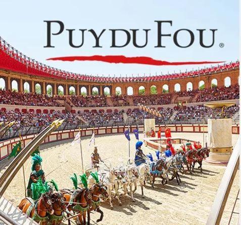 Gite Le Haut Du Pave 3 A 7 Chambres 6 A 14 Couchages, 3 Min Du Puy Du Fou Les Epesses Luaran gambar